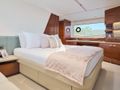 ELIZABETH Princess Y72 crewed Motor Yacht Master Cabin Study