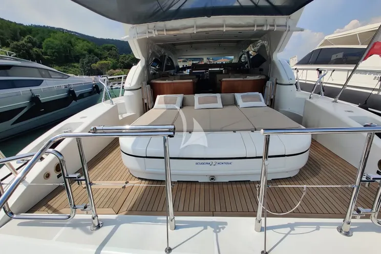 Charter Yacht ELTON II - Mangusta 72 - 3 Cabins - Frejus - Cannes - Nice - Antibes - St Tropez - French Riviera - Monaco