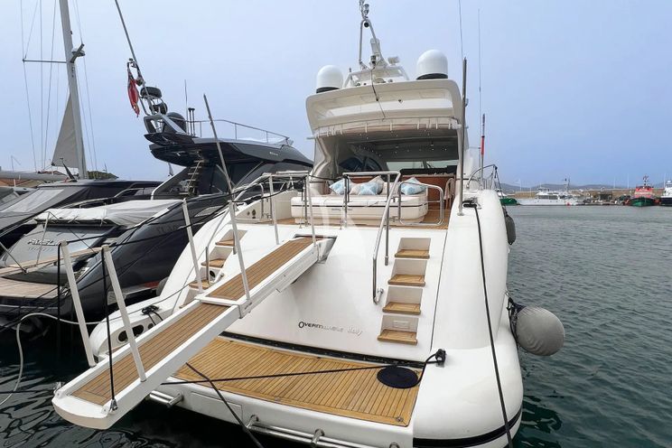 Charter Yacht ELTON II - Mangusta 72 - 3 Cabins - Frejus - Cannes - Nice - Antibes - St Tropez - French Riviera - Monaco