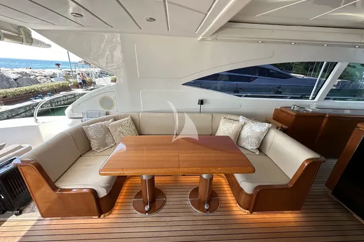Charter Yacht ELTON II - Mangusta 72 - 3 Cabins - Frejus - Cannes - Nice - Antibes - St Tropez - French Riviera - Monaco