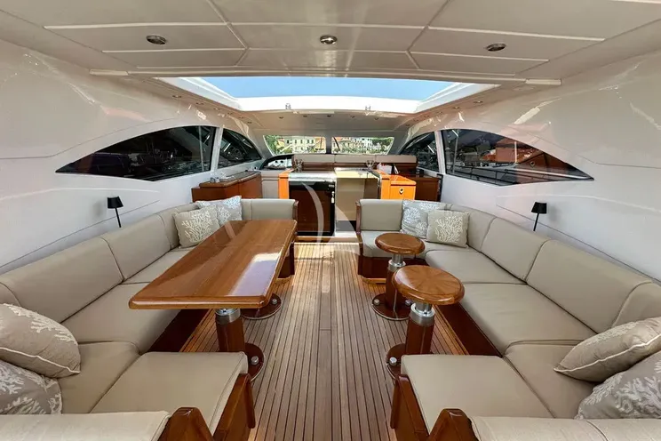 Charter Yacht ELTON II - Mangusta 72 - 3 Cabins - Frejus - Cannes - Nice - Antibes - St Tropez - French Riviera - Monaco