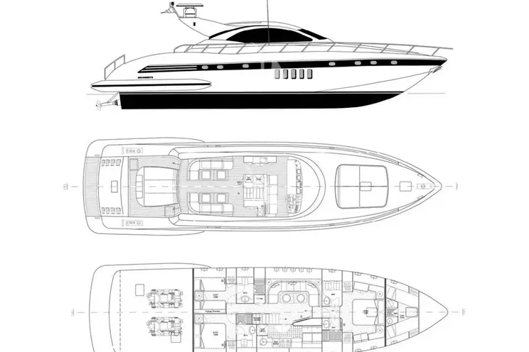 Layout for ELTON II Mangusta 72 - layout