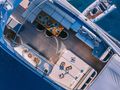 ELVI Posillipo Technema 95s - aerial shot of the flybridge ELVI Posillipo Technema 95s - aerial shot of the flybridge