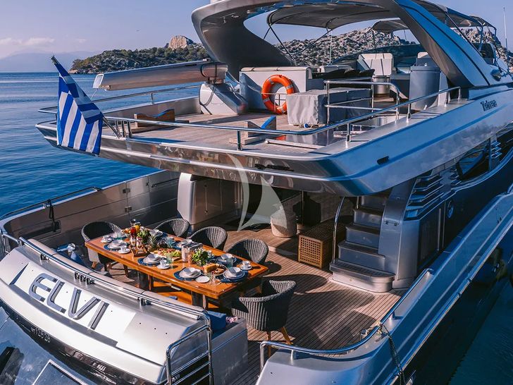 ELVI Posillipo Technema 95s - aft deck ELVI Posillipo Technema 95s - aft deck