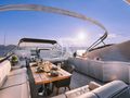 ELVI Posillipo Technema 95s - flybridge dining ELVI Posillipo Technema 95s - flybridge dining