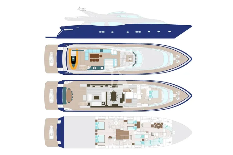 Layout for ELVI Posillipo Technema 95s - layout