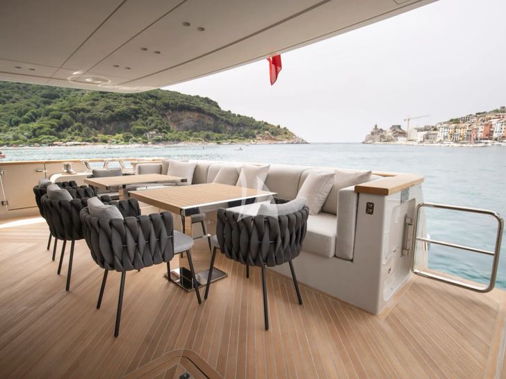 EM3 Sanlorenzo SD90 - main aft deck EM3 Sanlorenzo SD90 - main aft deck