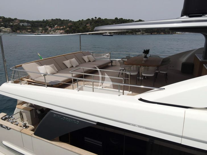 EM3 Sanlorenzo SD90 - sun deck aft EM3 Sanlorenzo SD90 - sun deck aft