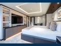 EMERALD Feadship 50m VIP cabin 1 Bed and TV