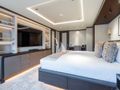 EMERALD Feadship 50m - VIP cabin 1 Bed and TV EMERALD Feadship 50m - VIP cabin 1 Bed and TV