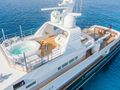 EMERALD Feadship 50m - sun deck with a jacuzzi EMERALD Feadship 50m - sun deck with a jacuzzi