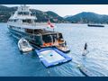 EMERALD Feadship 50m guests with water toys