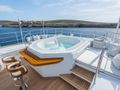 EMERALD Feadship 50m - sun deck jacuzzi EMERALD Feadship 50m - sun deck jacuzzi