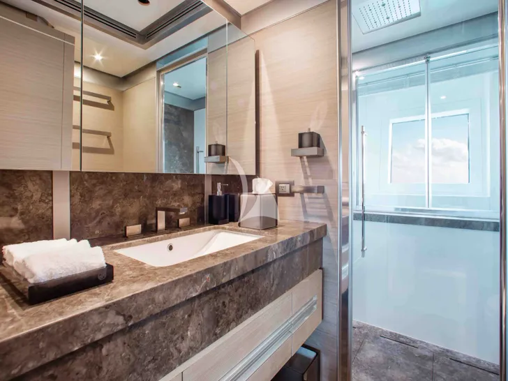 EMINA Benetti Fast 140 - VIP cabin 2 bathroom EMINA Benetti Fast 140 - VIP cabin 2 bathroom