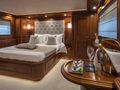ENA Ferretti Custom Line Navetta 30 - master cabin ENA Ferretti Custom Line Navetta 30 - master cabin