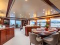 ENDLESS SUMMER Benetti Tradition 100 - main dining area ENDLESS SUMMER Benetti Tradition 100 - main dining area