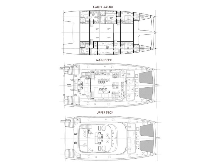 ENDLESS HORIZON Sunreef 80 - layout ENDLESS HORIZON Sunreef 80 - layout