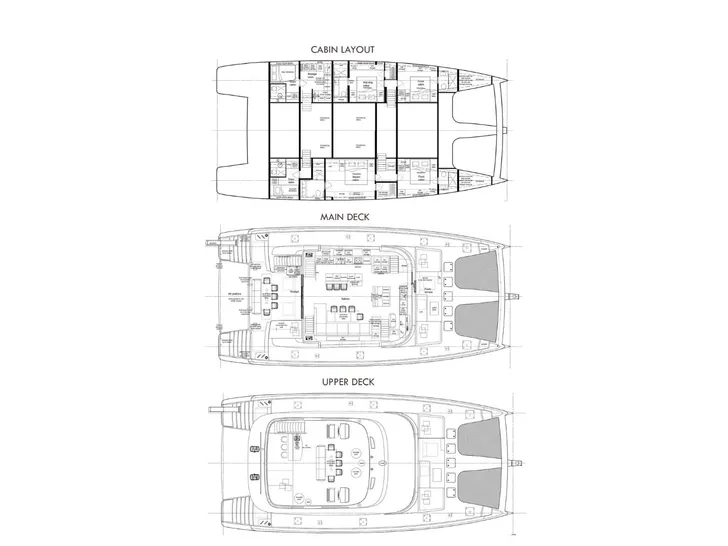 ENDLESS HORIZON Sunreef 80 - layout ENDLESS HORIZON Sunreef 80 - layout