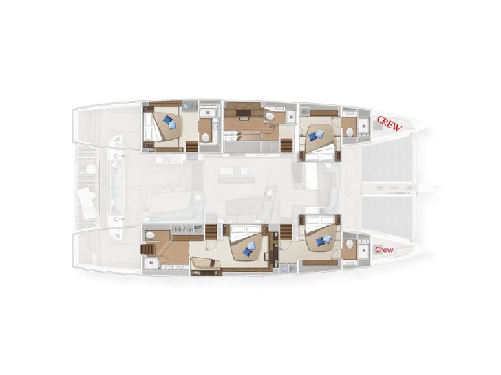 ENDOR Lagoon Sixty5 - layout ENDOR Lagoon Sixty5 - layout