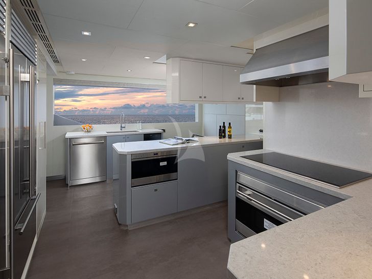 ENTREPRENEUR Ocean Alexander 116 Galley