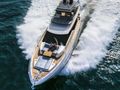 ERMETE Ferretti 720 - cruising bow view ERMETE Ferretti 720 - cruising bow view