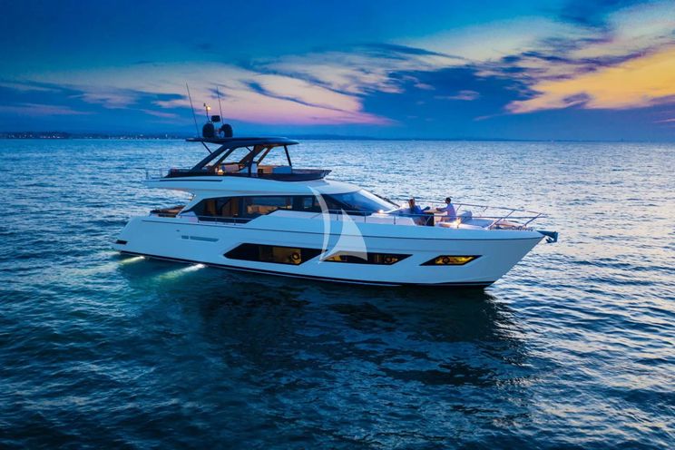 Charter Yacht ERMETE - Ferretti 720 - 4 Cabins - Sorrento - Naples - Capri - Positano - Amalfi Coast - Italy