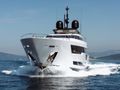 EROLIA Custom Line 120 - cruising bow view EROLIA Custom Line 120 - cruising bow view