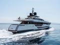 EROLIA Custom Line 120 - cruising stern view EROLIA Custom Line 120 - cruising stern view