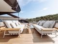 EROLIA Custom Line 120 - flybridge seating EROLIA Custom Line 120 - flybridge seating