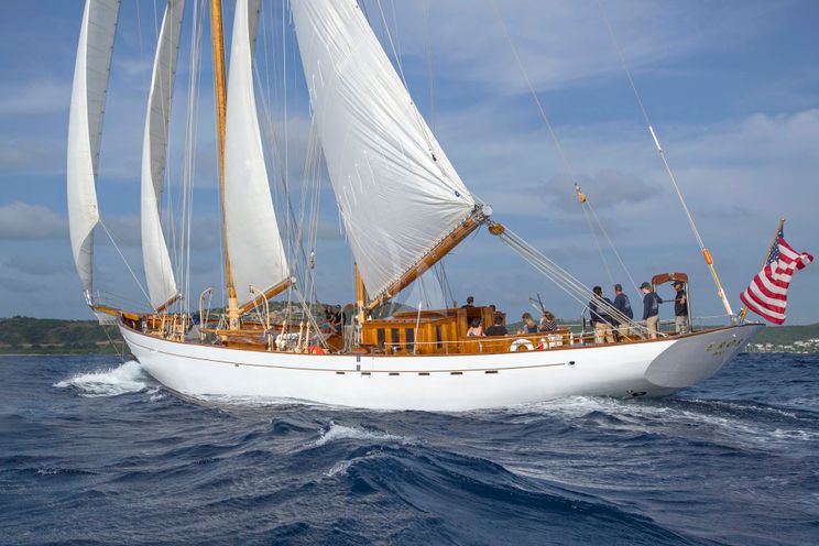 Charter Yacht EROS - 35m Staystill Schooner - 4 Cabins - New England - Newport,RI - Caribbean - BVIs