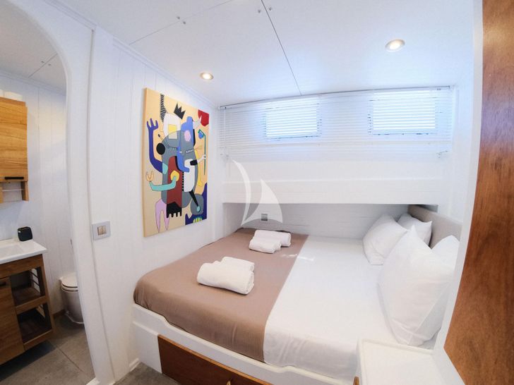 ESCAPE Gulet 27m guest cabin 1 ESCAPE Gulet 27m guest cabin 1