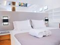 ESCAPE Gulet 27m master cabin bed ESCAPE Gulet 27m master cabin bed