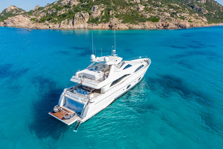 Charter Yacht ETHNA - Ferretti 97 - 5 Cabins - Naples - Capri - Amalfi Coast - Milazzo