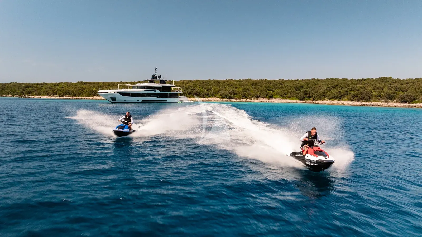 Charter Yacht EVA4EVA - Mangusta Oceano 44m - 6 Cabins - Zadar - Split - Dubrovnik - Hvar - Croatia - Kotor - Montenegro