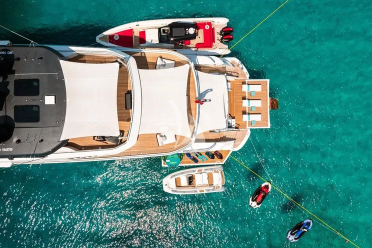 Charter Yacht EVA4EVA - Mangusta Oceano 44m - 6 Cabins - Zadar - Split - Dubrovnik - Hvar - Croatia - Kotor - Montenegro