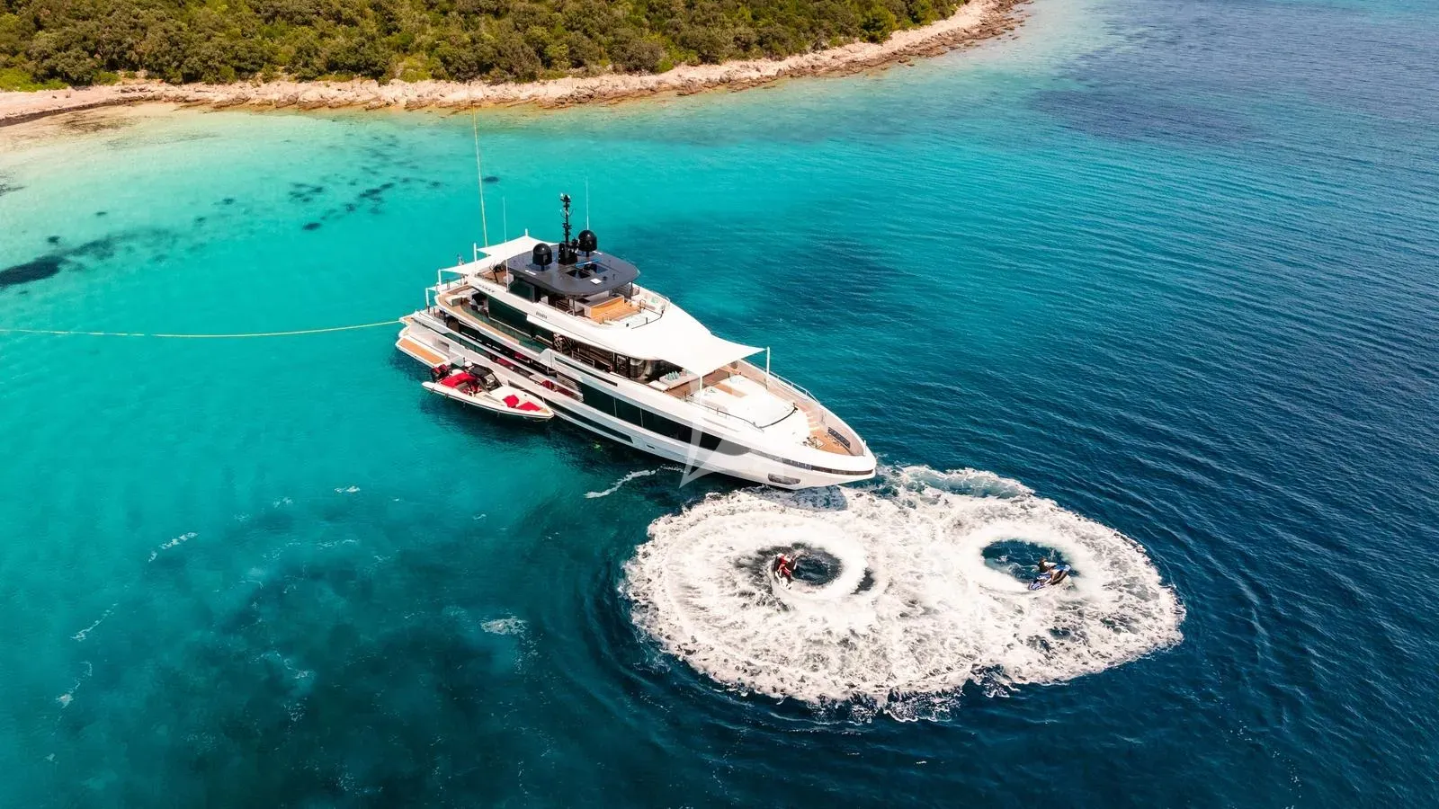 Charter Yacht EVA4EVA - Mangusta Oceano 44m - 6 Cabins - Zadar - Split - Dubrovnik - Hvar - Croatia - Kotor - Montenegro