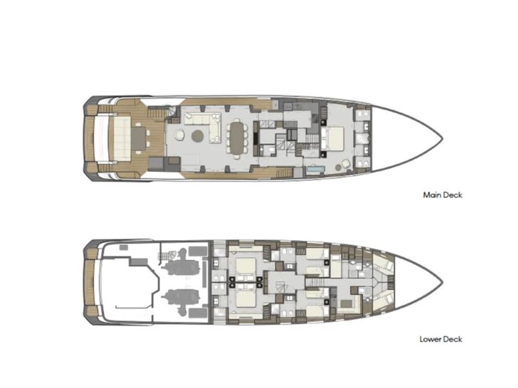 EVEXIAS I Ferretti Custom Line 106 - layout EVEXIAS I Ferretti Custom Line 106 - layout