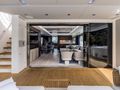 EXIT Sunseeker 90 Ocean - saloon entrance EXIT Sunseeker 90 Ocean - saloon entrance