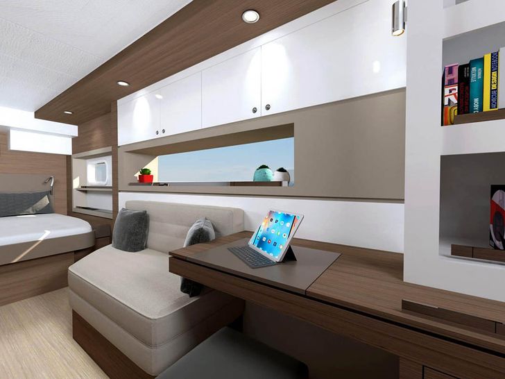 EXODUS Bali 4.4 - master cabin EXODUS Bali 4.4 - master cabin