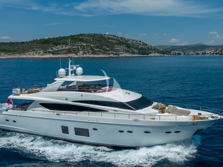 EXPERIENCE Princess 98 - side profile EXPERIENCE Princess 98 - side profile