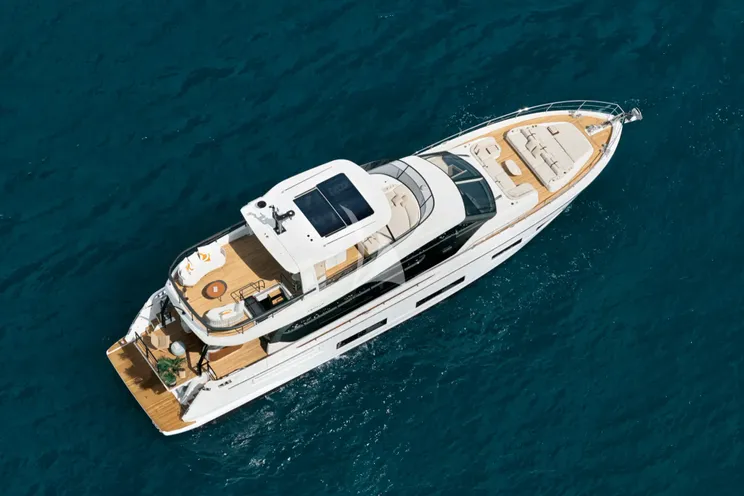 Charter Yacht EXPLORA - Azimut Fly 82 - 4 Cabins - Sicily - Lipari - Palermo - Aeolian Islands - Italy