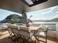 EXPLORA Azimut Fly 82 - flybridge alfresco dining area EXPLORA Azimut Fly 82 - flybridge alfresco dining area