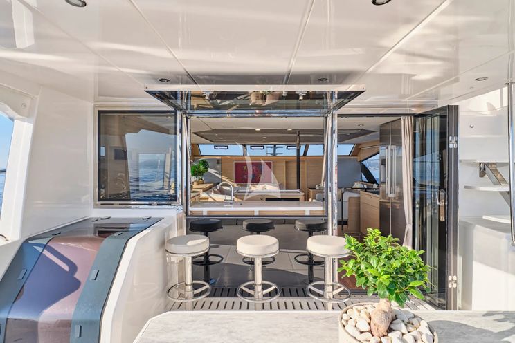Charter Yacht EXPLORION - Aquila 54 - 4 Cabins - Athens - Mykonos - Paros - Cyclades - Greece