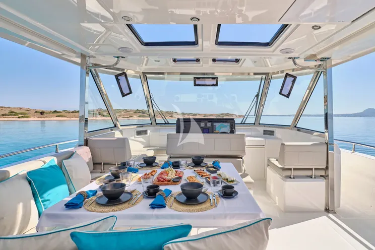Charter Yacht EXPLORION - Aquila 54 - 4 Cabins - Athens - Mykonos - Paros - Cyclades - Greece