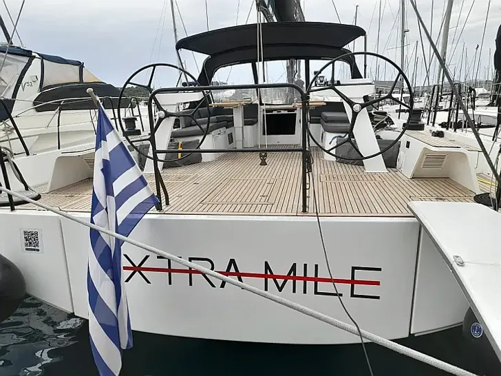EXTRA MILE Beneteau First 53 - aft shot EXTRA MILE Beneteau First 53 - aft shot