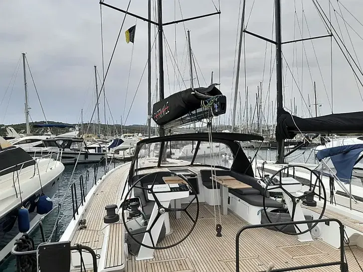 EXTRA MILE Beneteau First 53 - upper deck EXTRA MILE Beneteau First 53 - upper deck