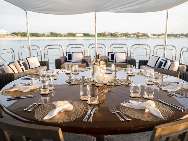 FAR FROM IT Richmond 142 - sky deck alfresco dining set up FAR FROM IT Richmond 142 - sky deck alfresco dining set up