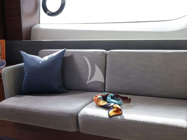 FAR&AWAY Princess 66 - master cabin lounge FAR&AWAY Princess 66 - master cabin lounge