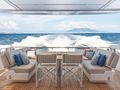FAST Ferretti Yachts 860 - aft deck FAST Ferretti Yachts 860 - aft deck