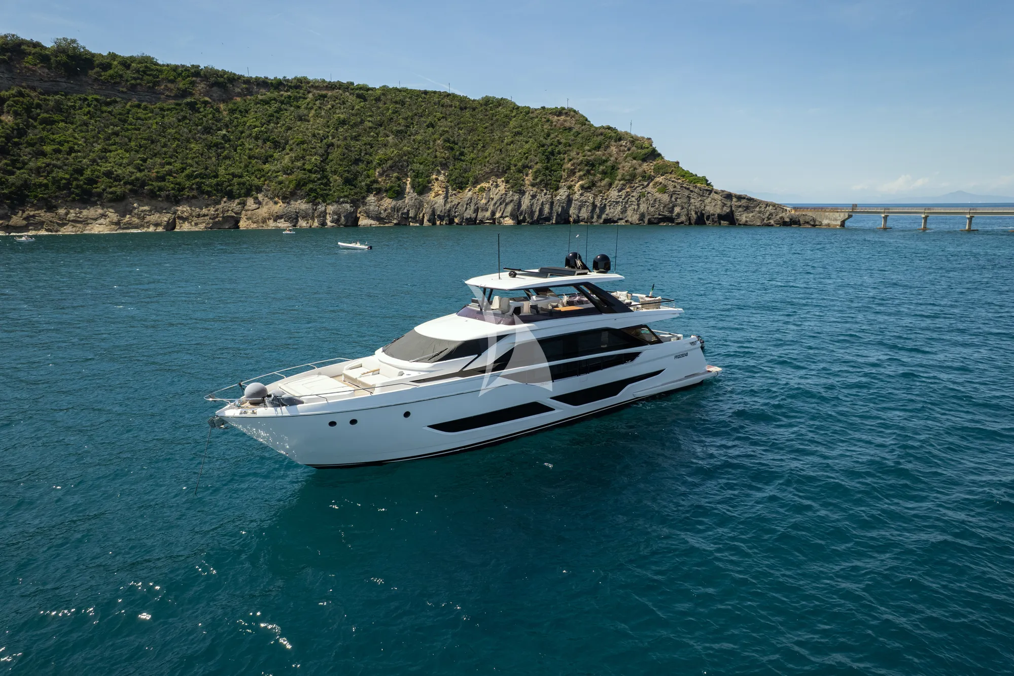 Charter Yacht FAST - Ferretti 860 - 4 Cabins - Olbia - Porto Cervo - La Maddalena - Sardinia - Italy